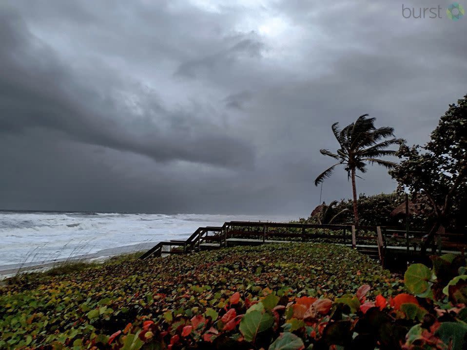 Hurricane Nicole is nearing hurricane strength as it approaches Florida’s east coast.