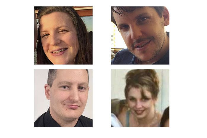 The people killed in the tragedy have been identified as Kate Goodchild, 32, her brother Luke Dorsett, 35, and his partner Roozbeh Argahi, 38, as well as Cindy Low, 42.