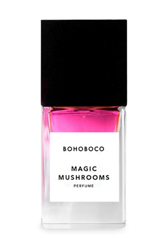 <p><strong>Bohoboco Magic Mushrooms Eau de Parfum, $185, <a href="https://www.luckyscent.com/product/883013/magic-mushrooms-by-bohoboco" rel="nofollow noopener" target="_blank" data-ylk="slk:available here;elm:context_link;itc:0;sec:content-canvas" class="link ">available here</a>.</strong><br>Main notes: cypress, grapefruit, cardamom, magic mushrooms, blackcurrant, herbal notes, thyme, lavender, clove, davana, immortelle, ylang-ylang, cannabis, liqueur notes, patchouli, vetiver, moss</p>