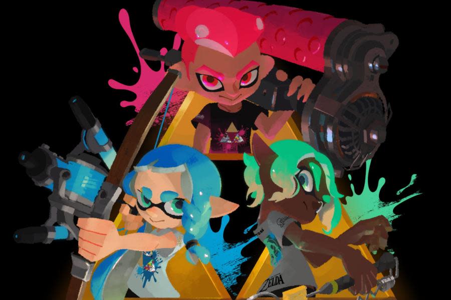 Splatoon 3 celebrará la Trifuerza con genial evento de Zelda: Tears of the Kingdom