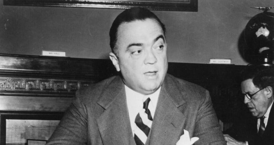 John Edgar Hoover (1895-1972), American criminologist and government official. (Photo by Keystone/Getty Images)