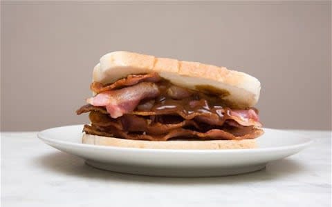 Bacon sandwich