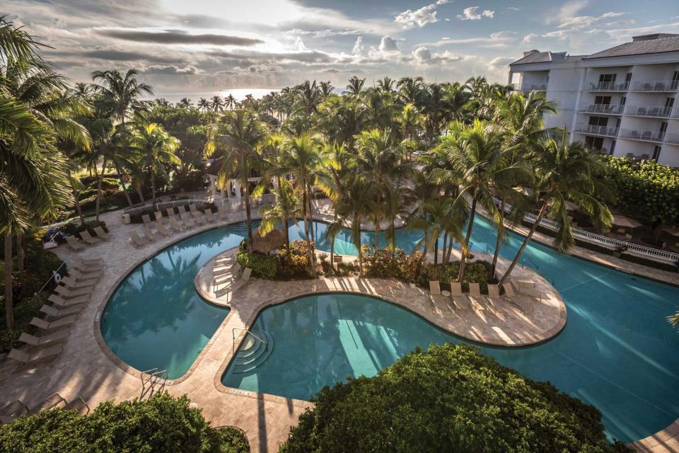 Lago Mar Beach Resort &amp; Club, hotel pool, Ft. Lauderdale, Florida