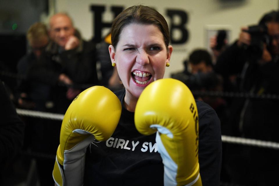 Jo Swinson was pugnatious but lost her seat (Getty Images)