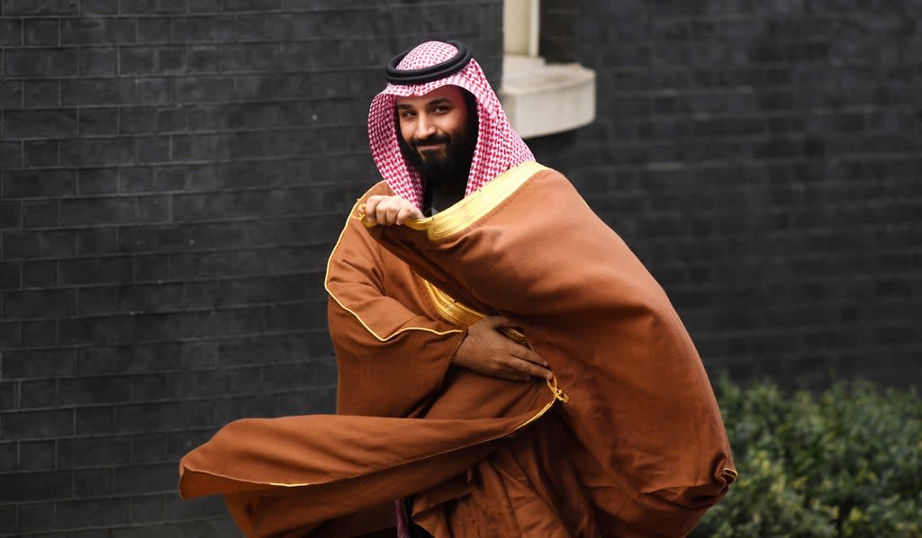 Saudi Arabia’s crown prince Mohammad bin Salman has been repeatedly criticised for human rights (PA) (PA Archive)