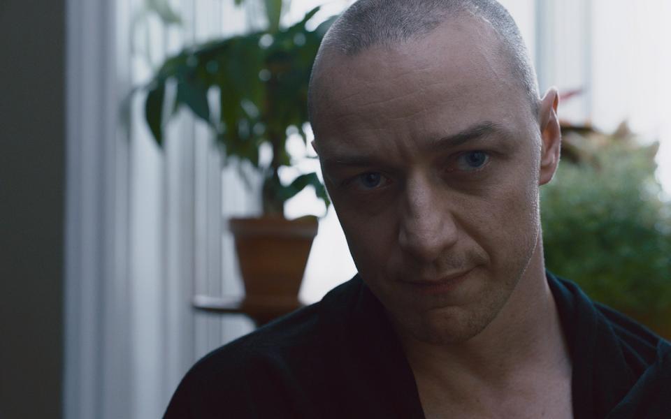 James McAvoy's character in Split had dissociative identity disorder who kidnapped three teenage girls
