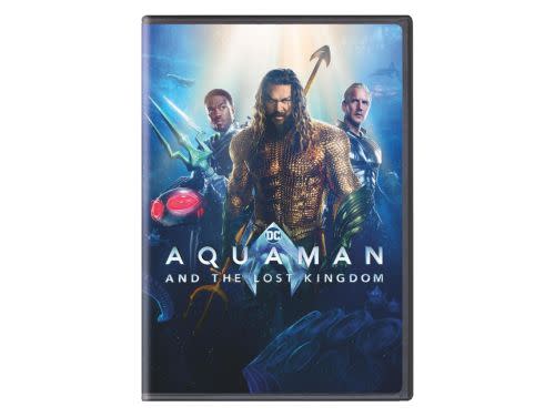 'Aquaman and the Lost Kingdom' DVD art