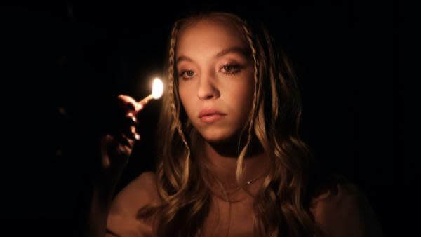 Sydney Sweeney en Euphoria (Créditos: HBO)