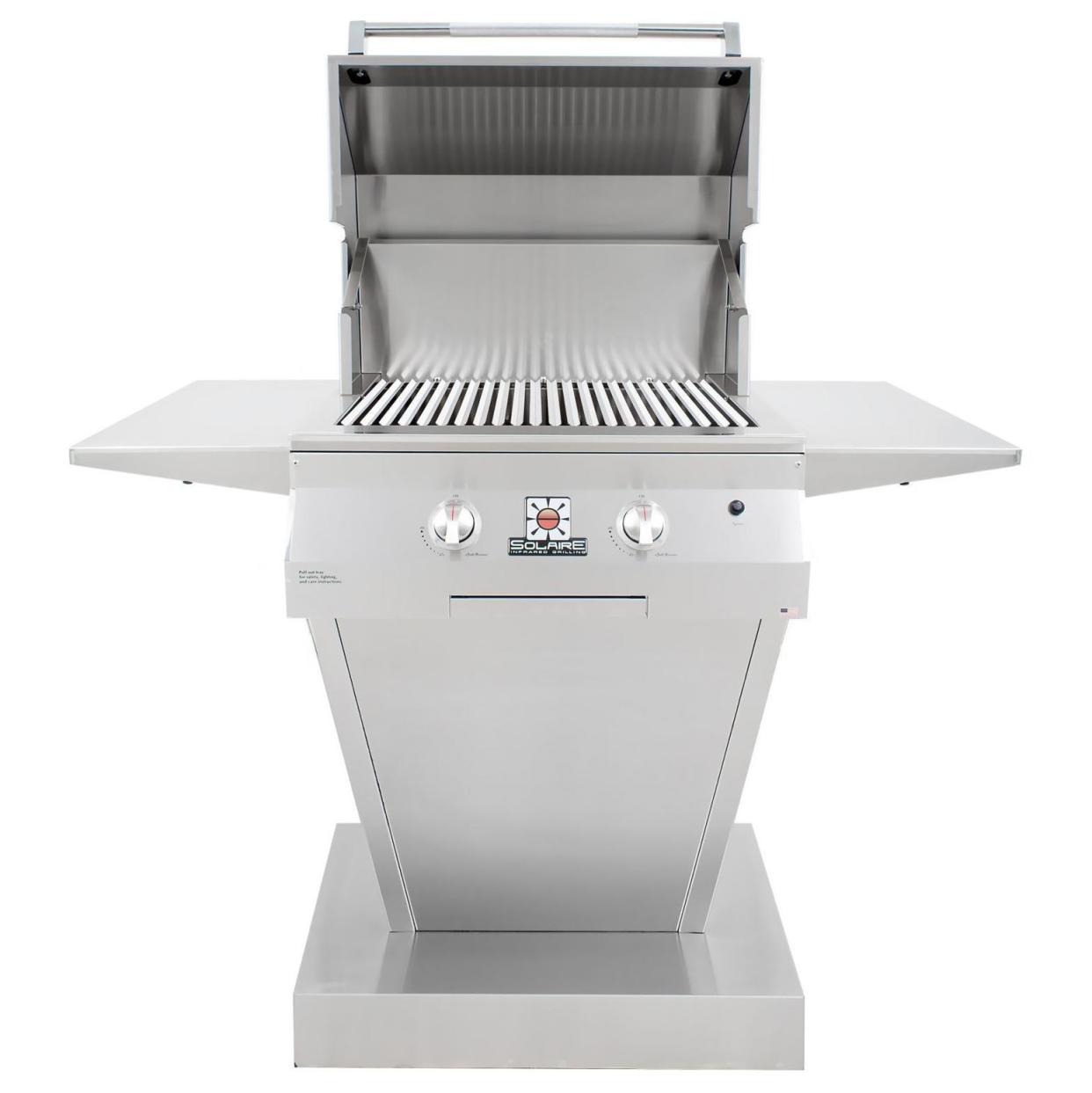 Solaire 27-Inch Deluxe All-Infrared Freestanding Grill