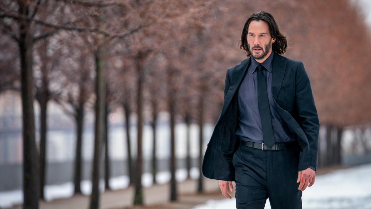  Keanu Reeves as John Wick in John Wick: Chapter 4 