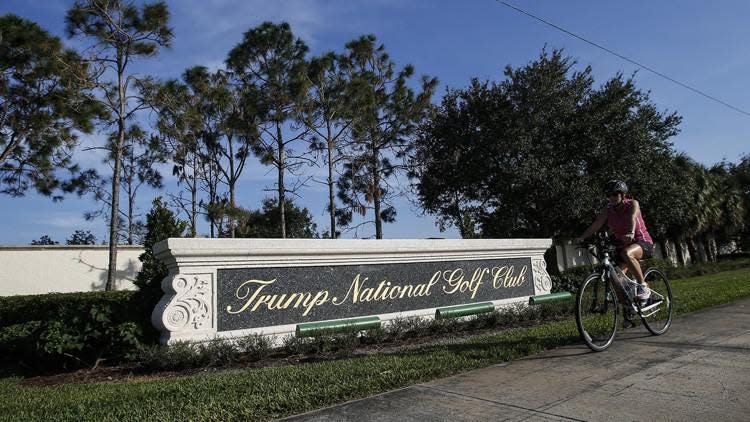 Trump National Golf Club is Jupiter is one of three marquee Trump properties in Palm Beach County.