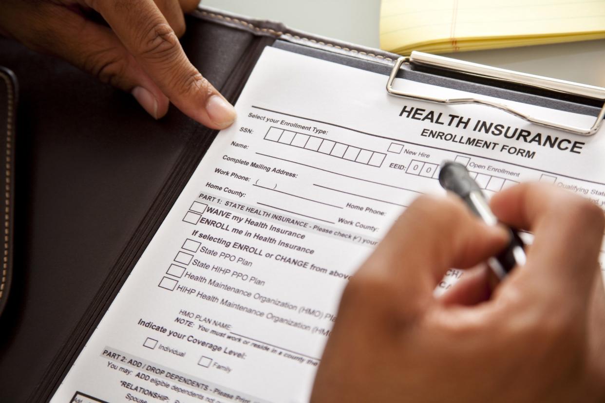 health insurance enrollment form