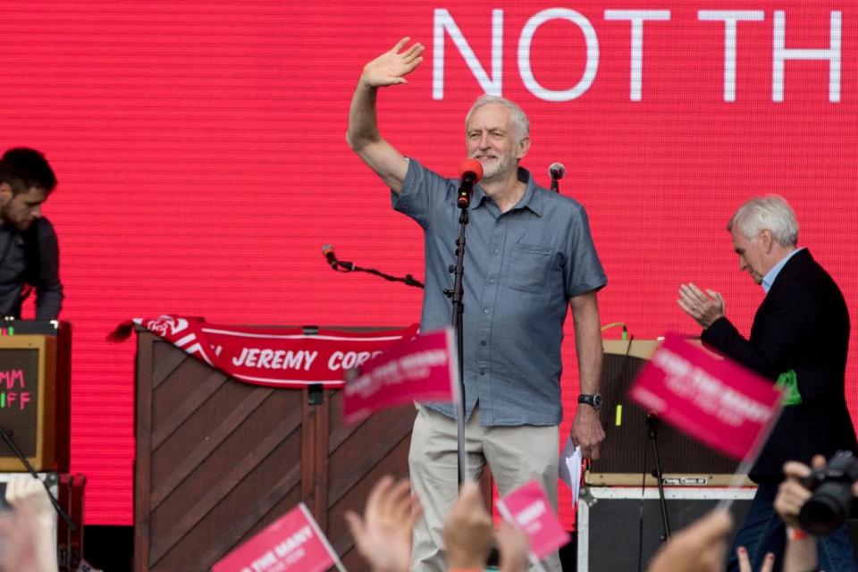 Labour Party leader Jeremy Corbyn said the festival had been a success (PA)