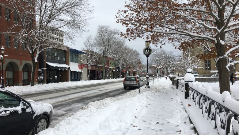 First winter storm of the season brings snow and power outages to N.B.