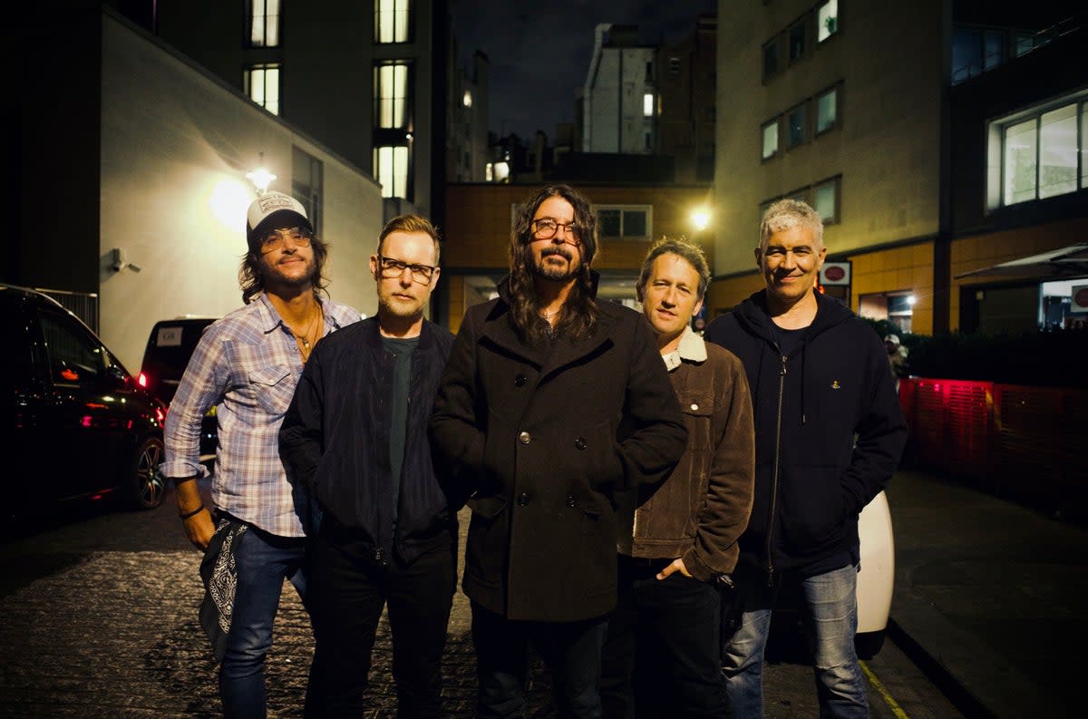 Foo Fighters have been hitting the charts since the mid Nineties  (Shot in London on August 30th 2022 by Danny Clinch)