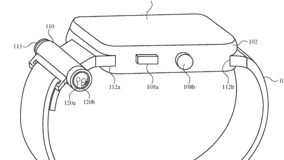 External, directional light on an Apple Watch