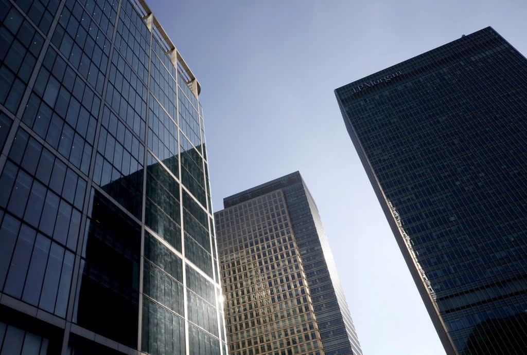 Skyscrapers in Canary Wharf, where Clifford Chance is based  (REUTERS)