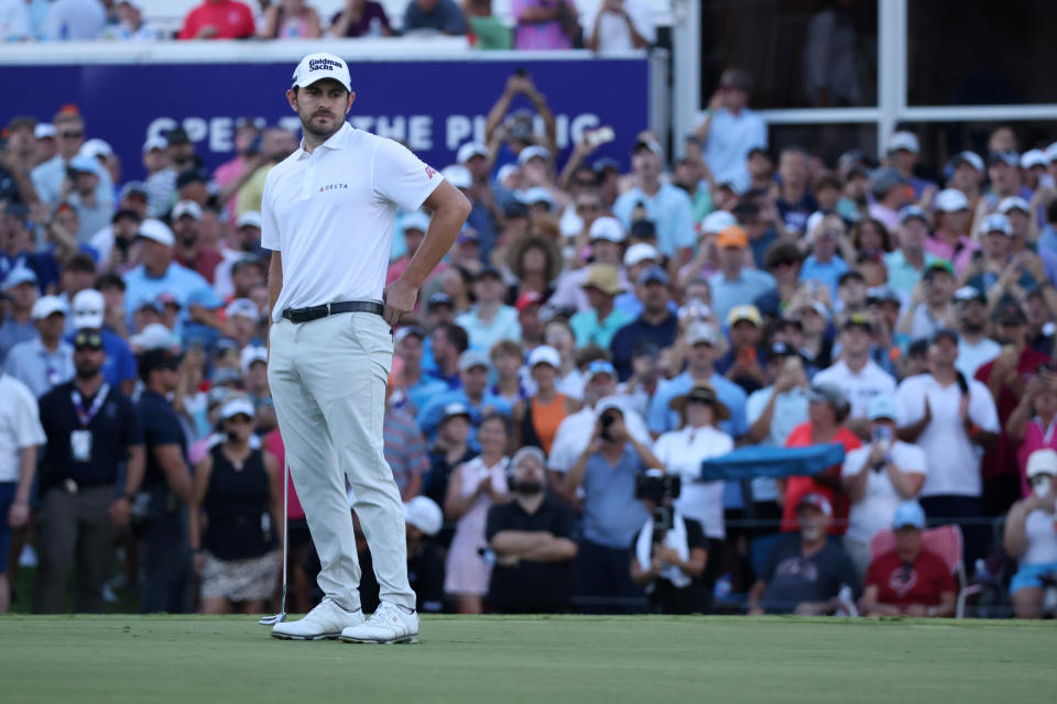 BMW Championship defending champion Patrick Cantlay fell to Lucas Glover in a playoff last week at the FedEx St. Jude Championship.