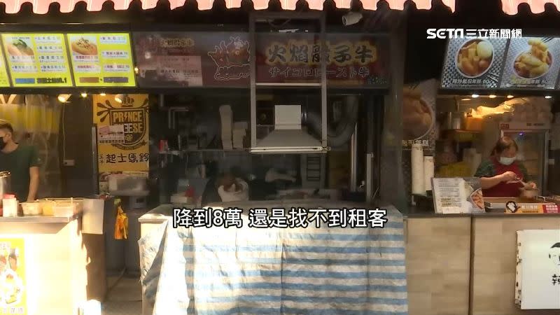 西門町店租高昂乏人問津。