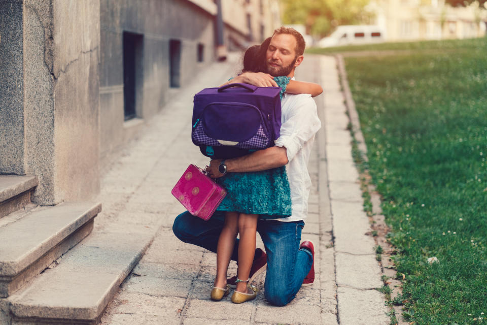 Experts believe we could see some children suffering from separation anxiety when they go back to school or nursery. (Getty Images)