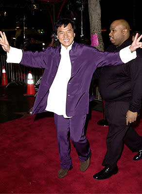 Jackie Chan at the Hollywood premiere of Universal's The Family Man