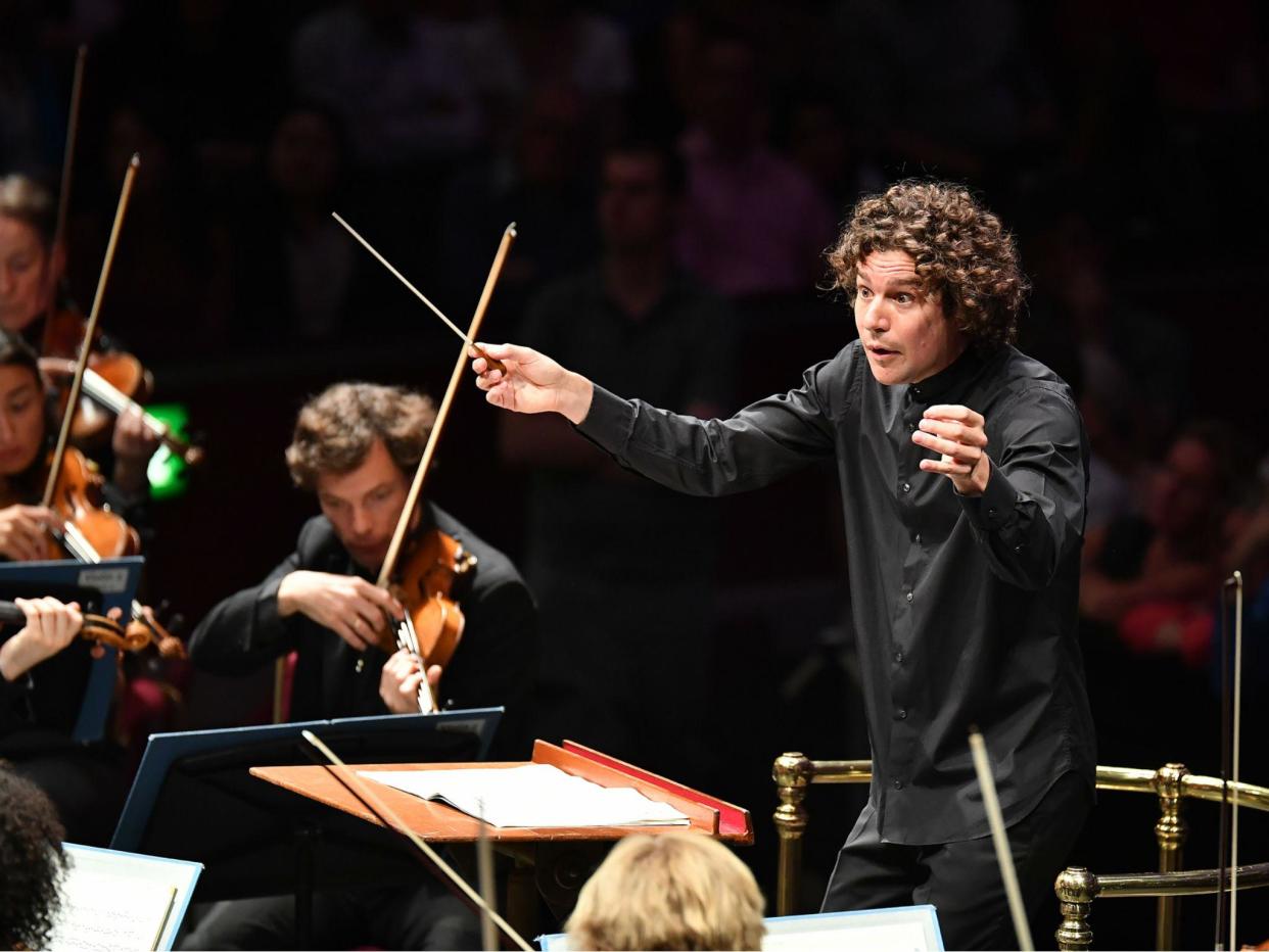 Robin Ticciati and the Scottish Chamber Orchestra performing Prom 40 at the Royal Albert Hall: Chris Christodoulou