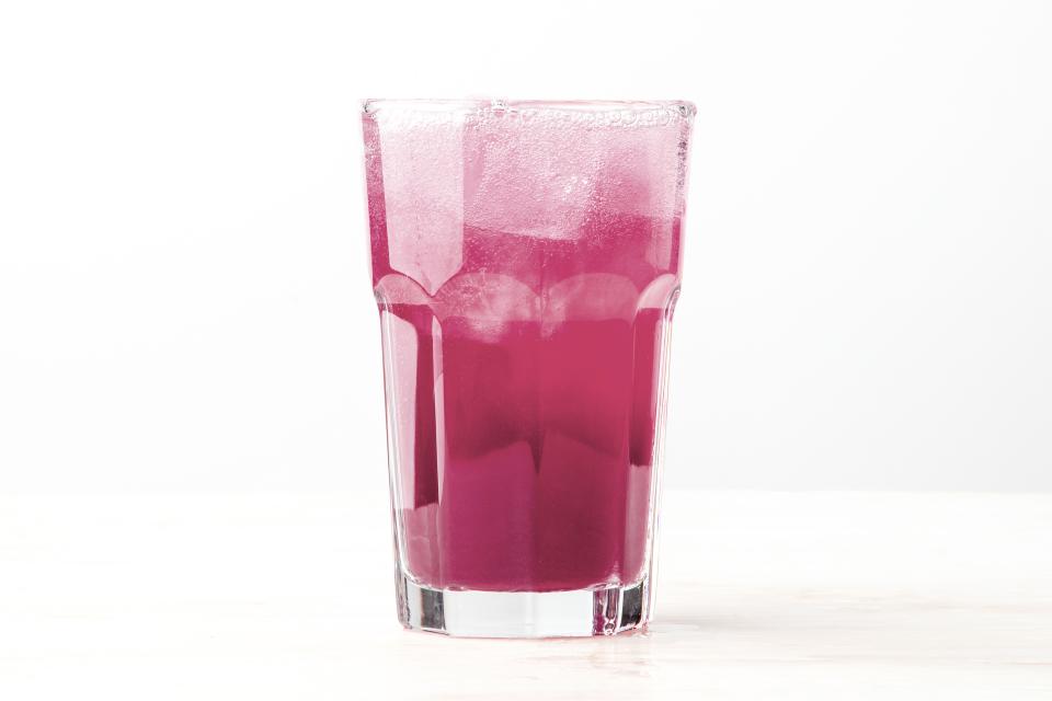 Sparkling Beet Lemonade with (or without) Booze