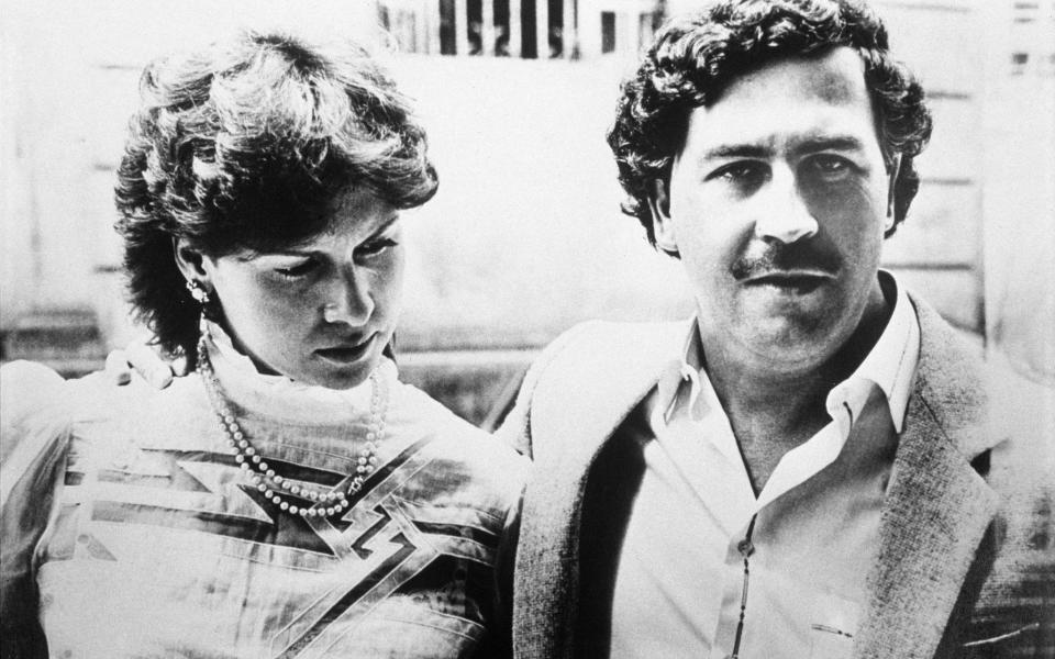 Escobar married Maria Victoria Henao in 1976 - Getty