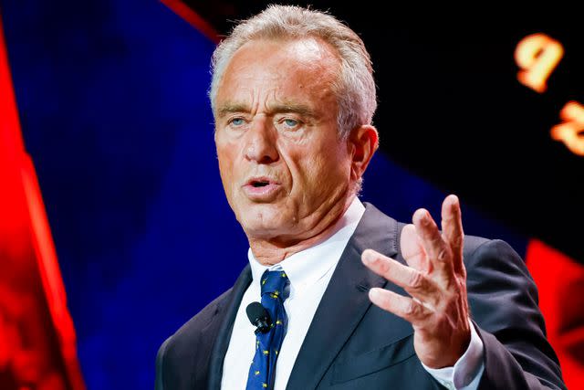 <p>Eva Marie Uzcategui/Bloomberg via Getty</p> Robert F. Kennedy Jr. in Miami Beach, Florida, US, on Friday, May 19, 2023.