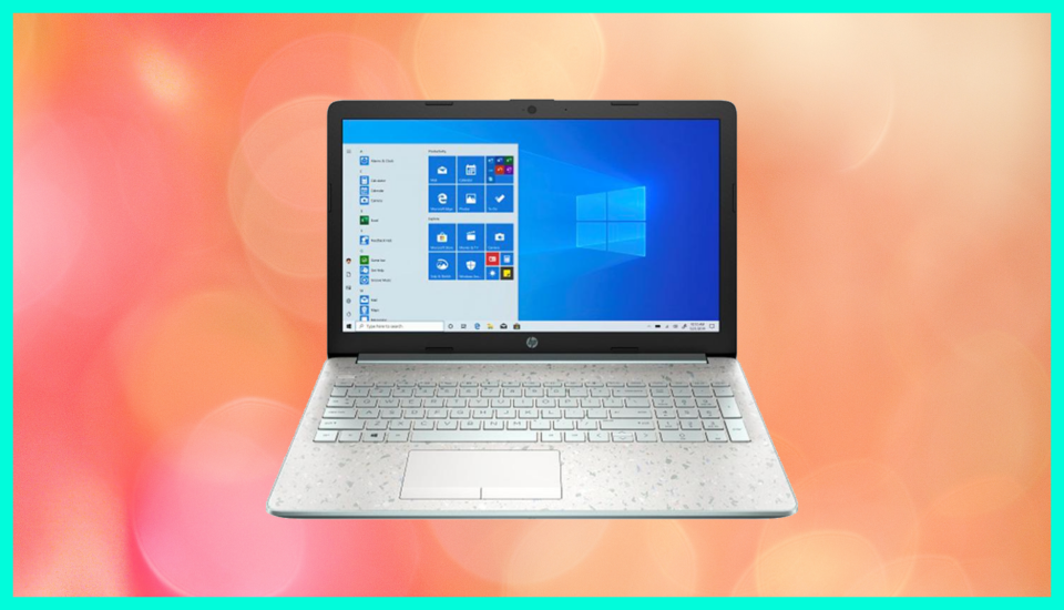 The HP 15 Touch Laptop is on sale for $480. (Photo: HSN)