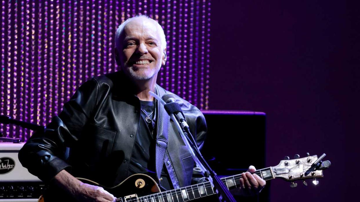  Peter Frampton onstage in January 2023 