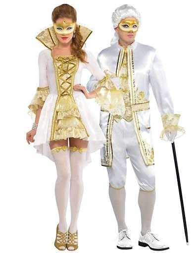 We love the matching stockings.   <a href="http://www.partycity.com/product/venetian+couples+costumes.do?navSet=170382" target="_blank">Get it here.</a>