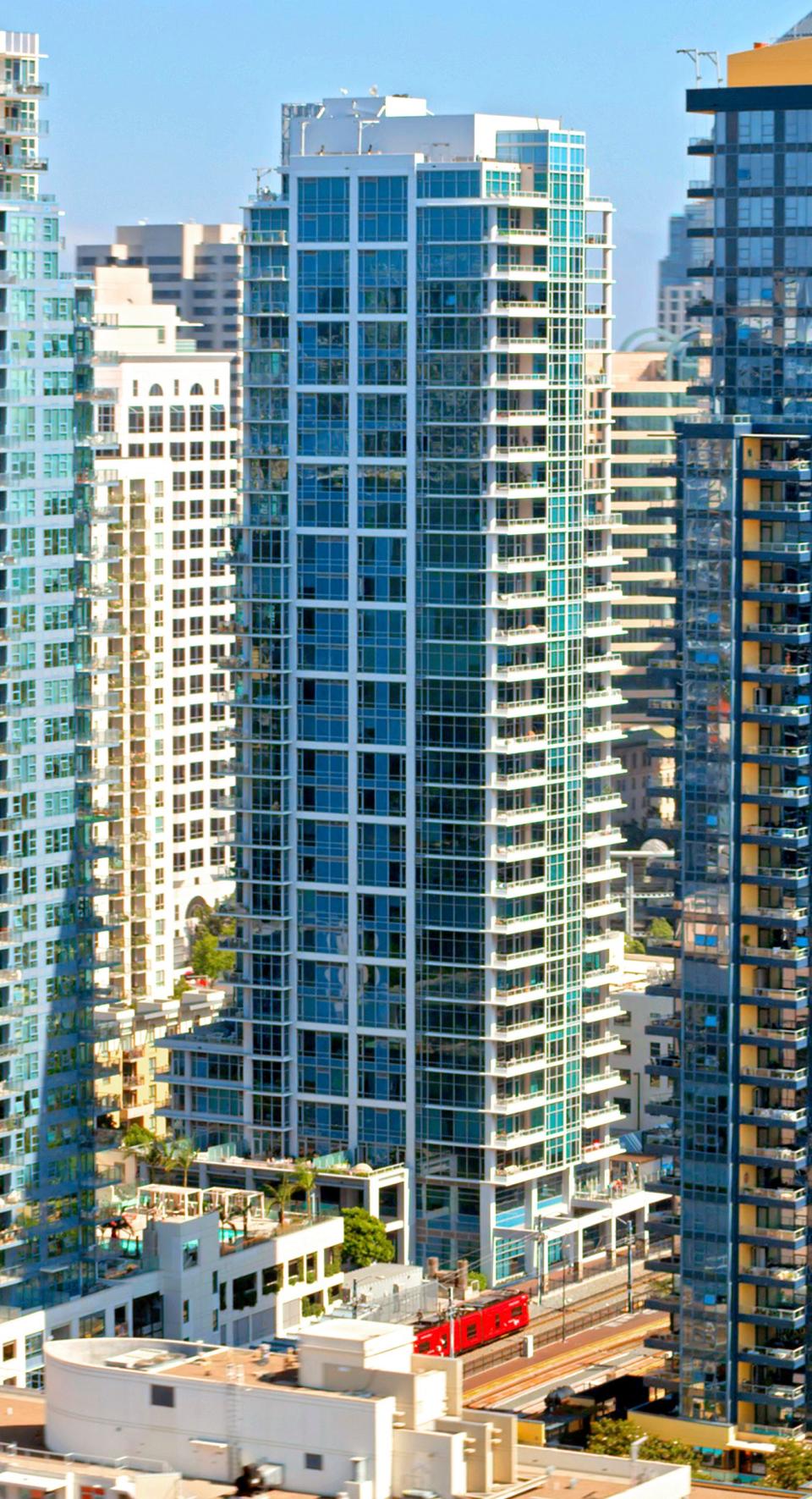 Sapphire Tower in San Diego was one of Scot Matteson's projects.