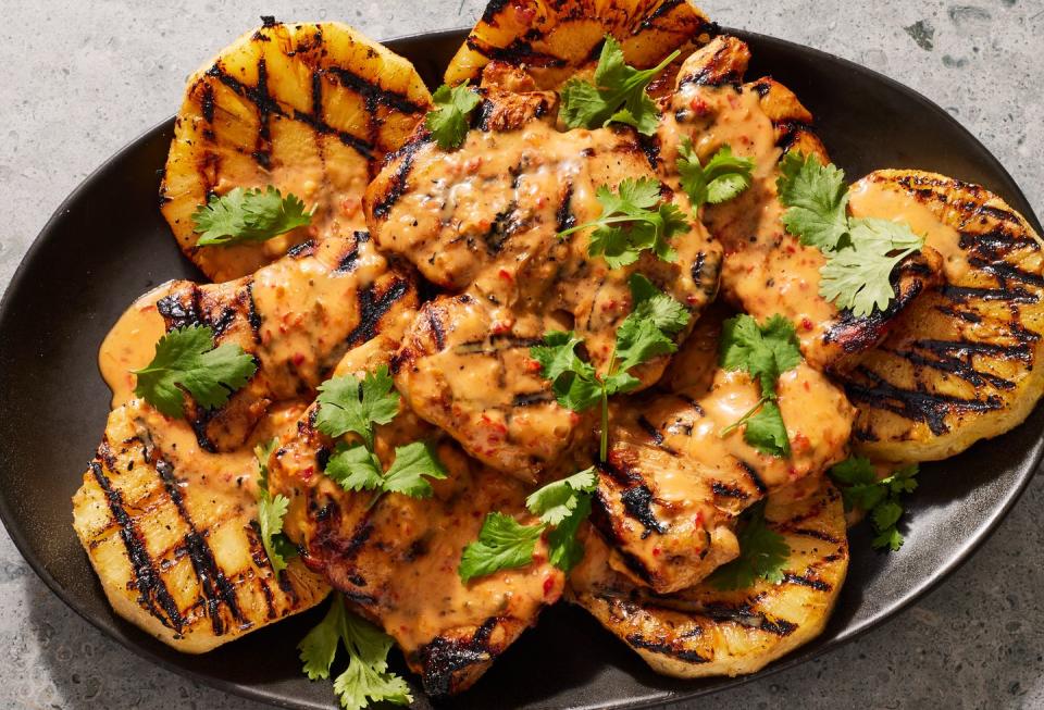 Spicy Coconut Grilled Chicken