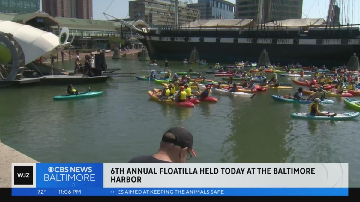 6th annual Baltimore Floatilla held at Inner Harbor on Saturday