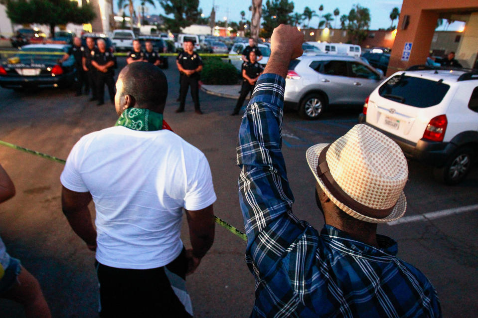 Police shoot and kill a man in El Cajon, Calif.