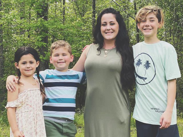 Jenelle Evans Instagram Jenelle Evans and her kidsJace, Kaiser and Ensley