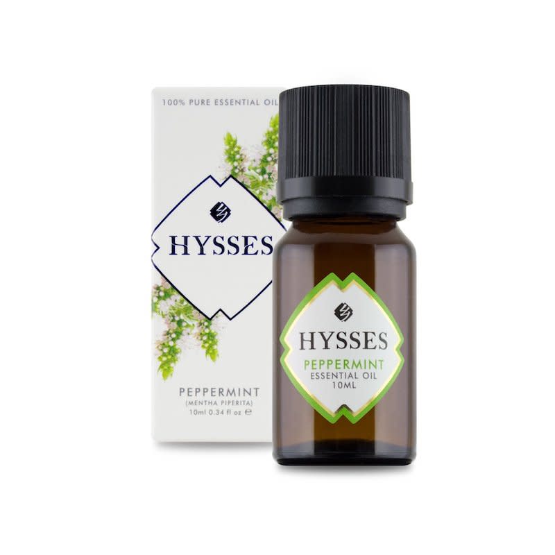 Hysses Peppermint Essential Oil. (PHOTO: Hysses)