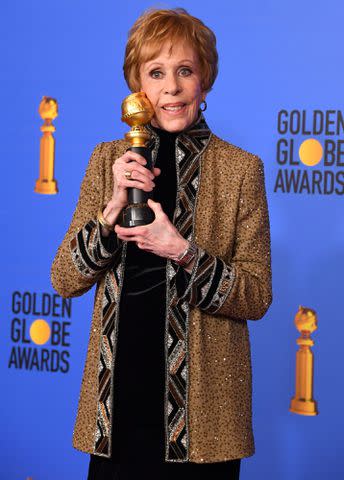 MARK RALSTON/AFP via Getty Images Carol Burnett at the 2019 Golden Globes