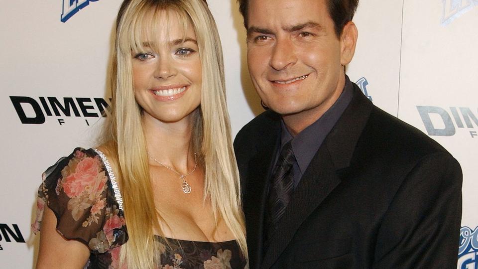 Denise Richards and Charlie Sheen