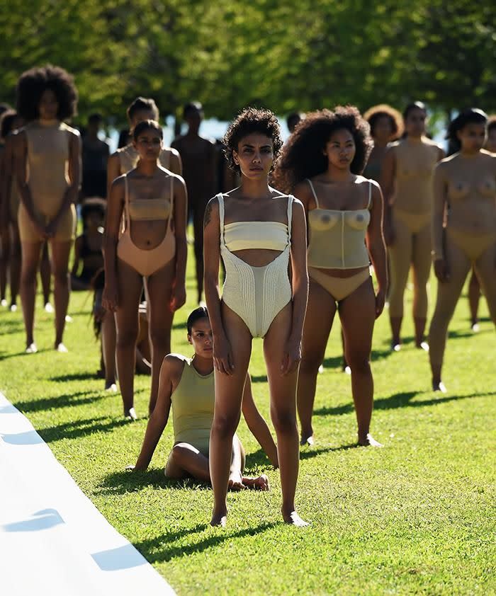 Models at Yeezy Season 4. Source: Getty