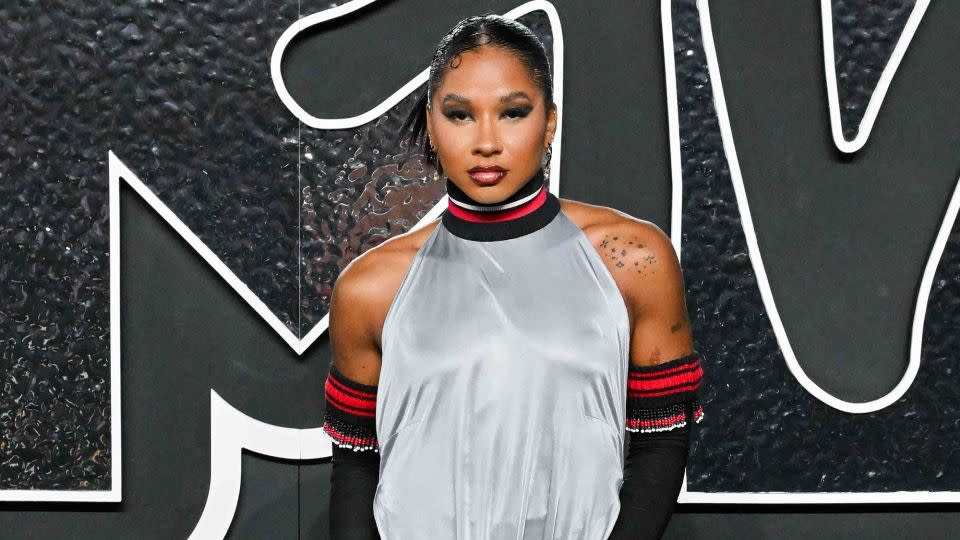 Olympic gymnast Jordan Chiles arrived on the red carpet just days after making her runway debut at New York Fashion Week. - Andrew H. Walker/Shutterstock