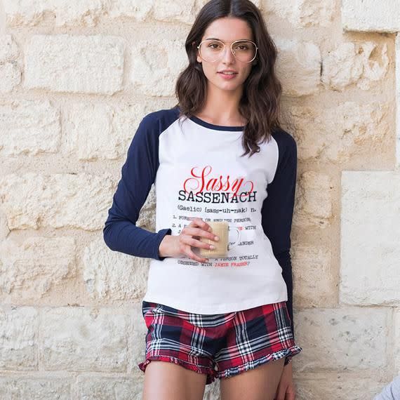 Sassy Sassenach Tartan Pajama Gift Set