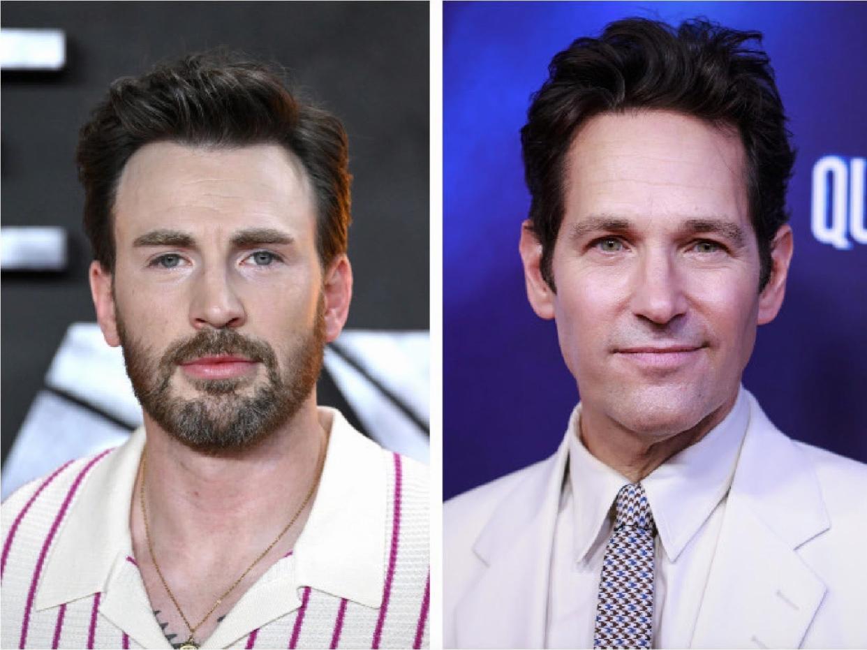 Chris Evans and Paul Rudd