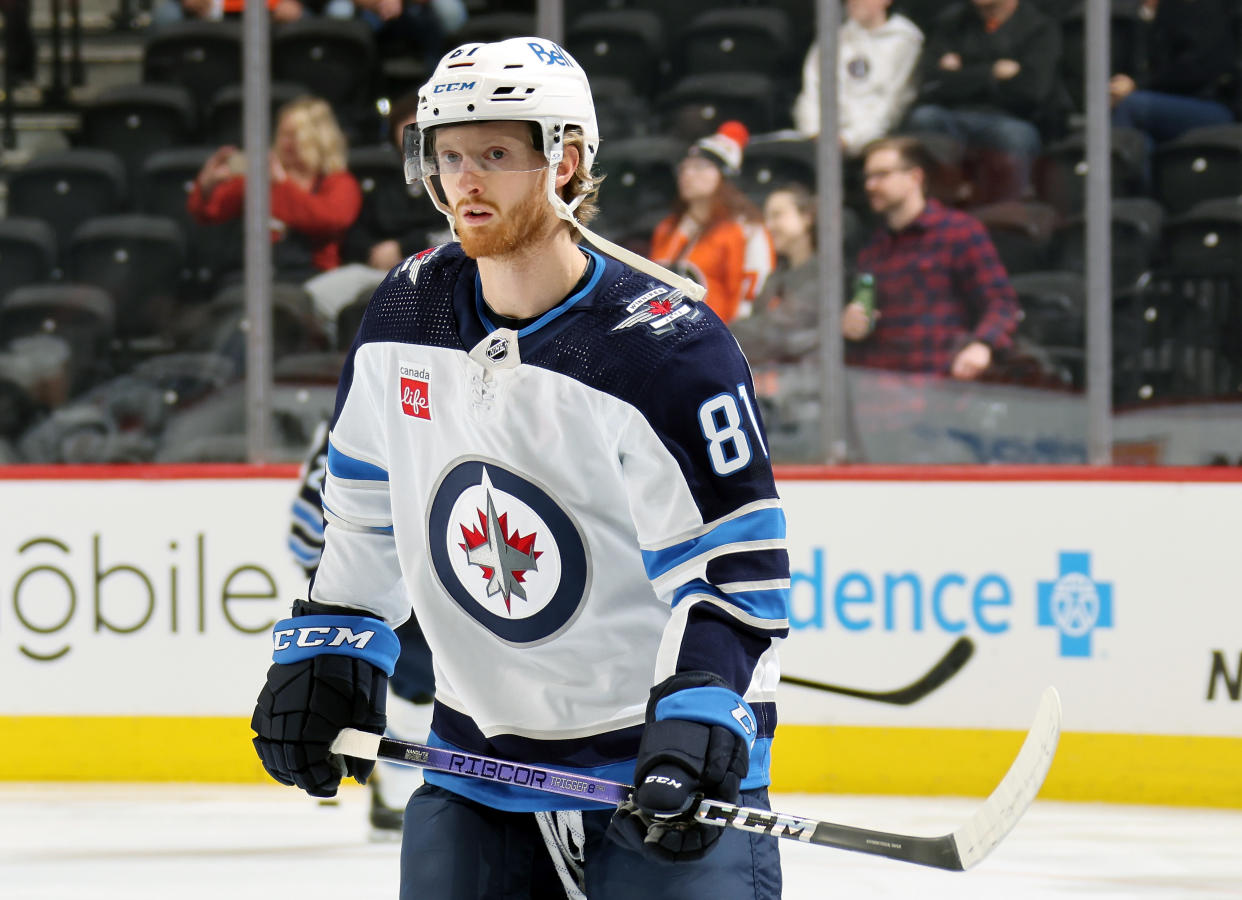 Kyle Connor #81 of the Winnipeg Jets 