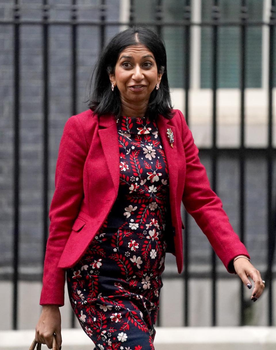 Attorney General Suella Braverman (Victoria Jones/PA) (PA Wire)