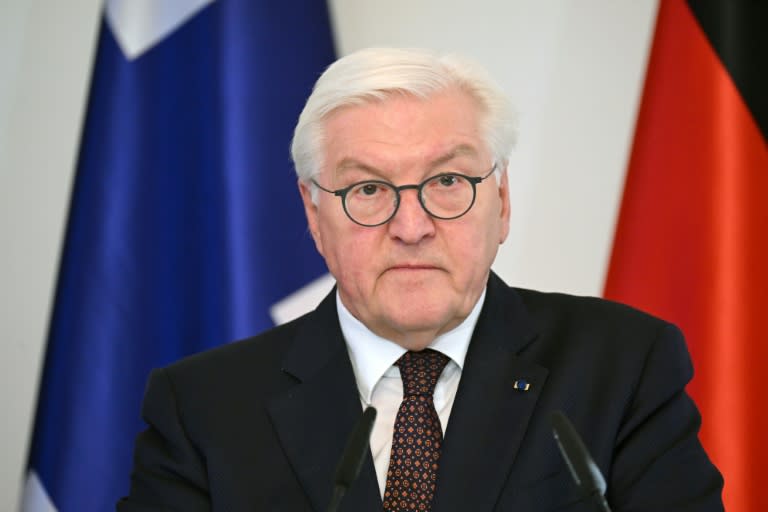 Bundespräsident Frank-Walter Steinmeier hat sich für einen "neuen Patriotismus" in Deutschland ausgesprochen. Vor dem Hintergrund der deutschen Geschichte müsse dies aber "ein Patriotismus der leisen Töne" sein. (INA FASSBENDER)