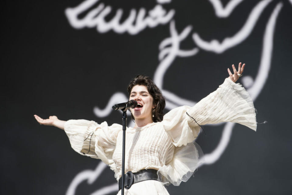 The Last Dinner Party at Glastonbury 2024 (Picture: Aaron Parsons Photography)