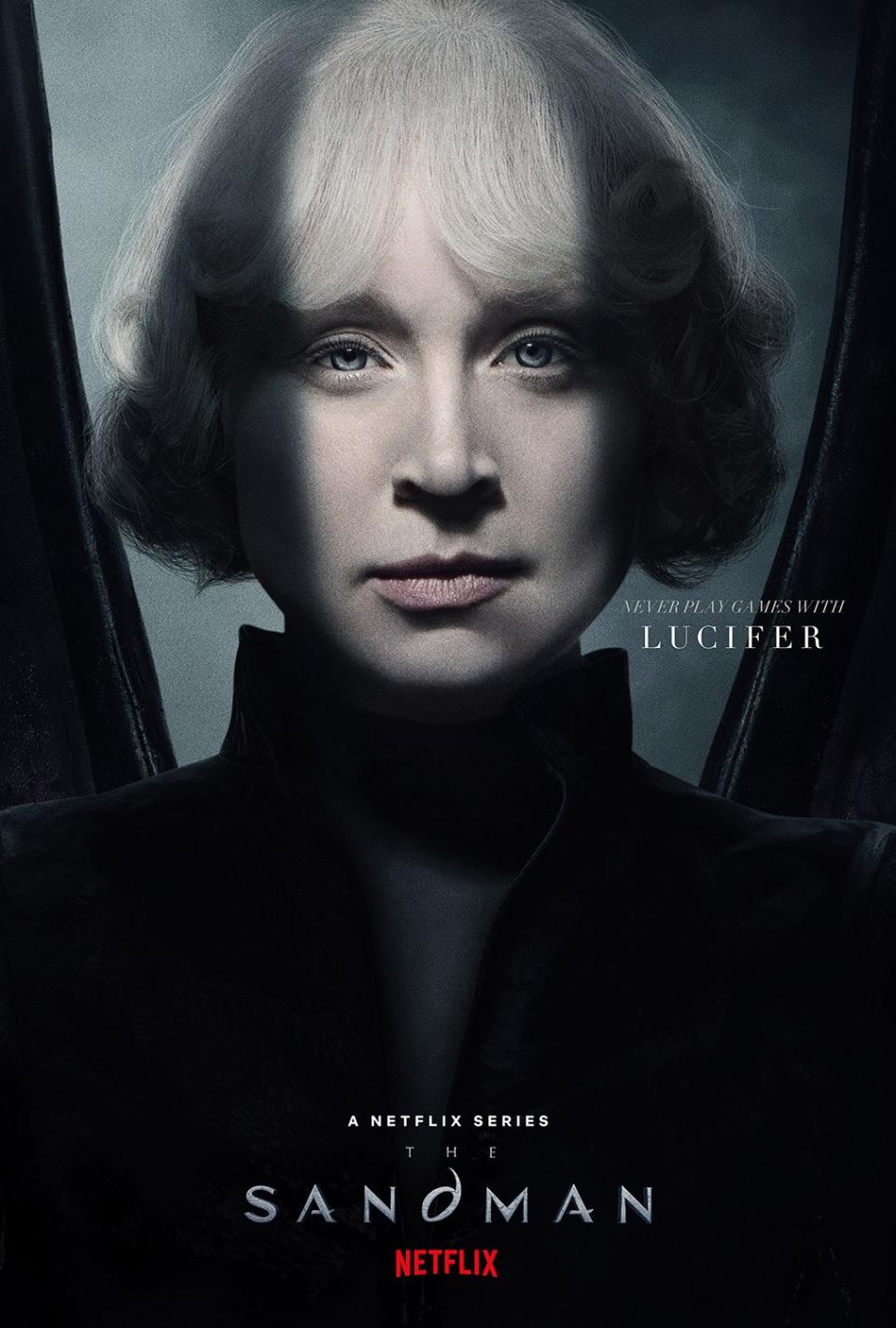 Gwendoline Christie as Lucifer in Netflix's 'The Sandman'