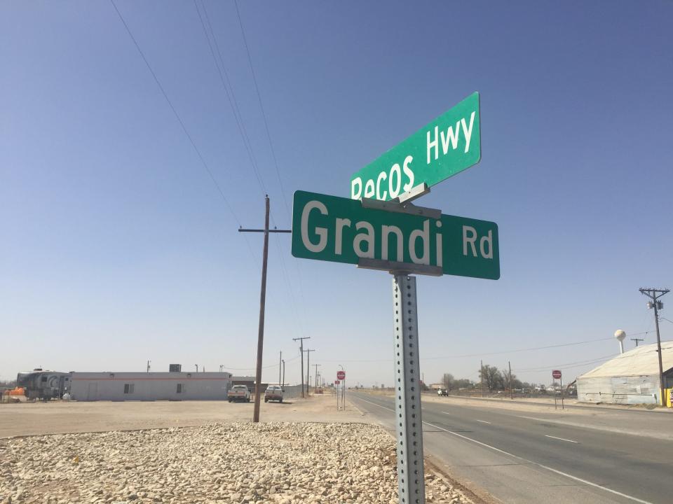 Traffic took a short break on April 7, 2022 along U.S. Highway 285 and Grandi Road south of Carlsbad. Eddy County commissioned a study aligning the Carrasco Road corridor west along Grandi Road connecting to U.S. Highway 62/180.
